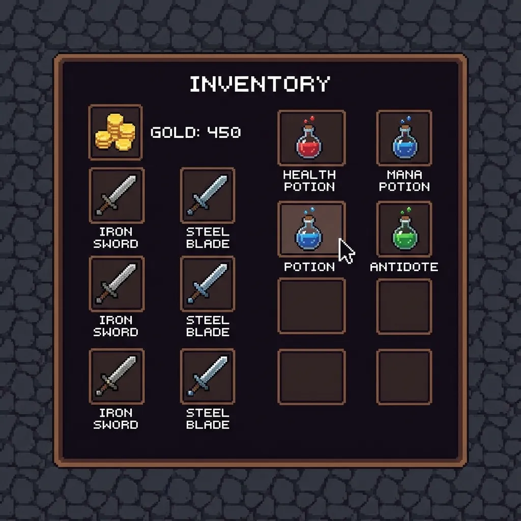 RPG Maker Save Editor Interface