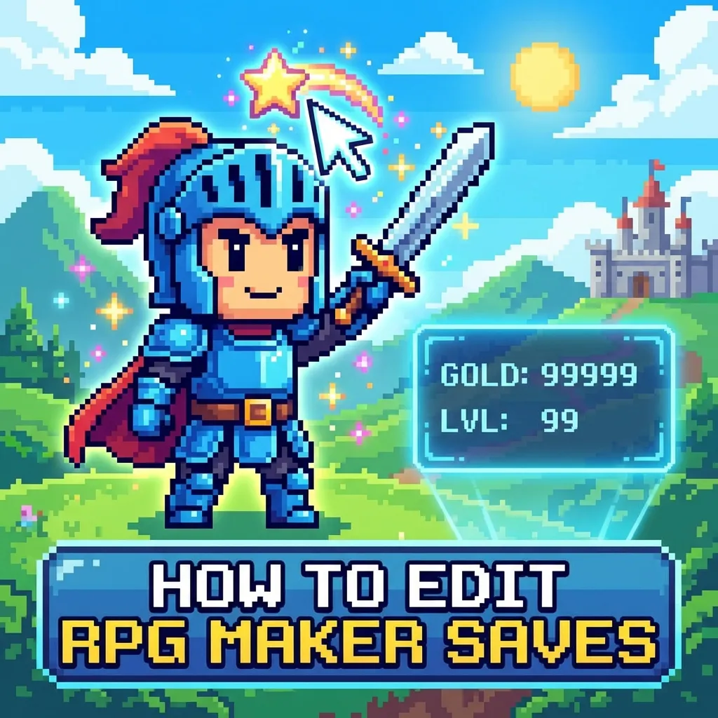 How to Edit RPG Maker MV Save Files (.rpgsave) - Complete Guide